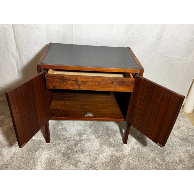 Two (2) Mid Century Modern Nightstands or end tables designed by Jack Cartwright for Founders Furniture in the 1960's....