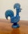 Blue Vintage 1960s Aldo Londi for Bitossi Ceramics Italy Rooster Rimini Blue Collection For Sale - Image 8 of 8