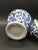 Vintage Chinoiserie Blue White Ceramic Ginger Jar For Sale - Image 4 of 5