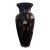 Rare Vintage Vase Murano Italy by Maestri Vetrai Azzurra 15in New For Sale