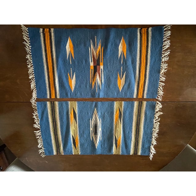 These are from my private collection of Chimayo rugs that I personally purchased about 30 years back in time. These...