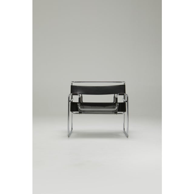 Metal Wassily Chair by Marcel Breuer for Knoll International, 1980s For Sale - Image 7 of 16