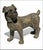 1940s Austrian Standing Terrier Dog Composition Lifesize Figural Sculpture For Sale - Image 12 of 12