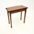 Wood Antique Burr Walnut Console Table, 1950s For Sale - Image 7 of 11