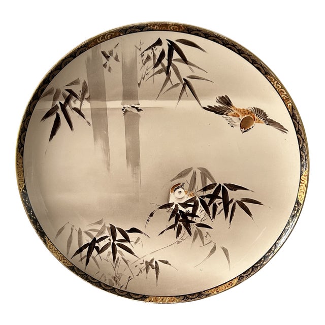 Satsuma Ceramic Plate, Japan, 1920s For Sale
