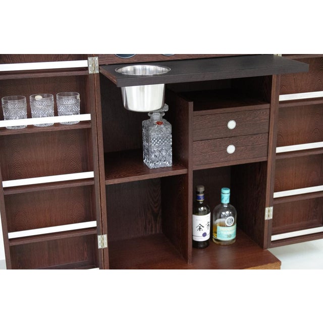 Danish Modern Folding Dry Bar in Wengé by Dyrlund, 1960s For Sale - Image 18 of 18