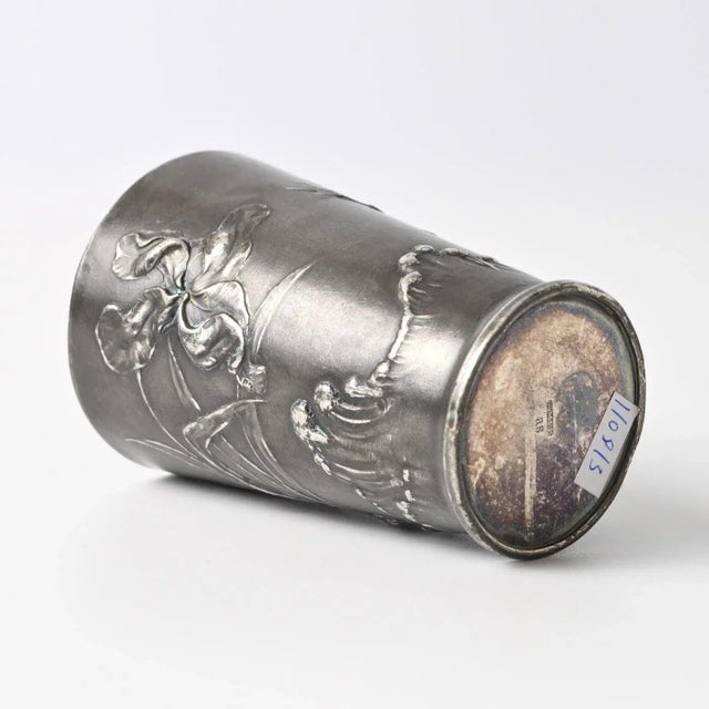 Art Nouveau Pewter Cup from WMF, 1890s For Sale - Image 4 of 7