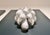 Mid-Century Modern Vintage Glass Petals Drop Wall Sconces, 1990, Set of 2 For Sale - Image 3 of 17