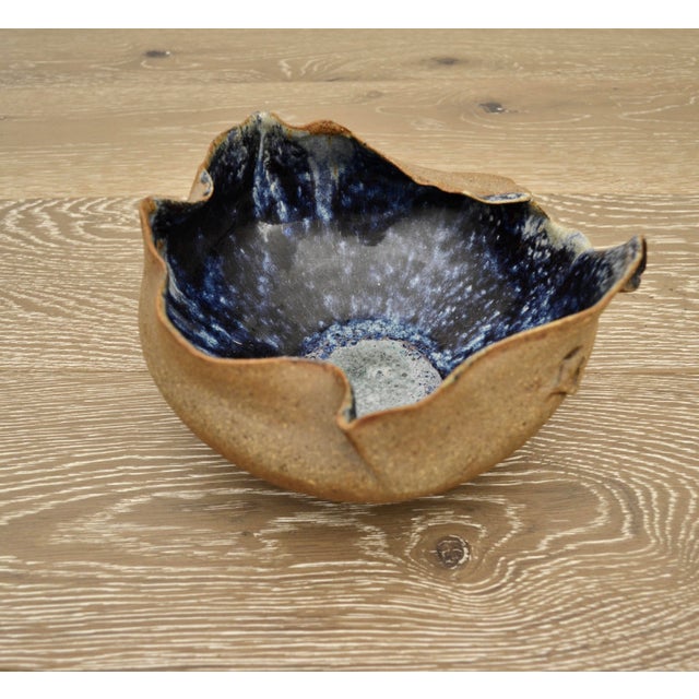 Mid-Century Modern Mid Century Art Studio Pottery Bowl For Sale - Image 3 of 3
