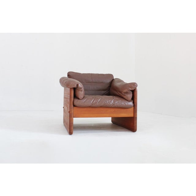 Wood Vintage Danish Armchair in Teak by Mikael Laursen, 1960s For Sale - Image 7 of 9