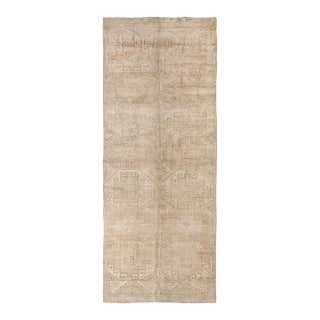 Turkish Washed Out Vintage Wool Rug For Sale