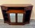 Bookcase Console Desk Buffet Mid Century Vintage For Sale - Image 10 of 10