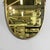 Oval Brass Wall Mirror with Friezes, 1950s For Sale - Image 13 of 16