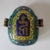 19th C Tibeto-Chinese Cloisonne Enamel Gau Amulet Box For Sale - Image 9 of 9