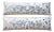 White Horse Suzani Lumbar Pillow Cover 18'' X 56'' - Set of Two For Sale