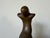 Vintage Piero Banfi Abstract Bronze Female Torso Sculpture on Lucite Base For Sale In Miami - Image 6 of 11