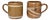Studio Ceramic Mugs with Individual Decoration by Helma Klett, Germany, 1980s, Set of 2 For Sale