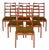 Mid-Century Dining Room Chairs, Set of 6 For Sale