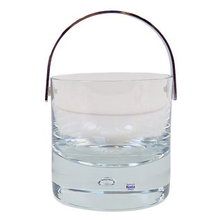 Pippi Ice Bucket in Glass by Vicke Lindstrand for Kosta Boda, Sweden, 1970s For Sale