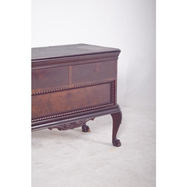 Antique Portuguese Half Chest of Drawers, 1890s For Sale - Image 3 of 8