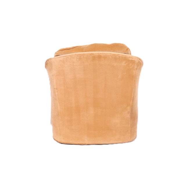 Vintage Floating Swivel Armchair For Sale In Chicago - Image 6 of 13