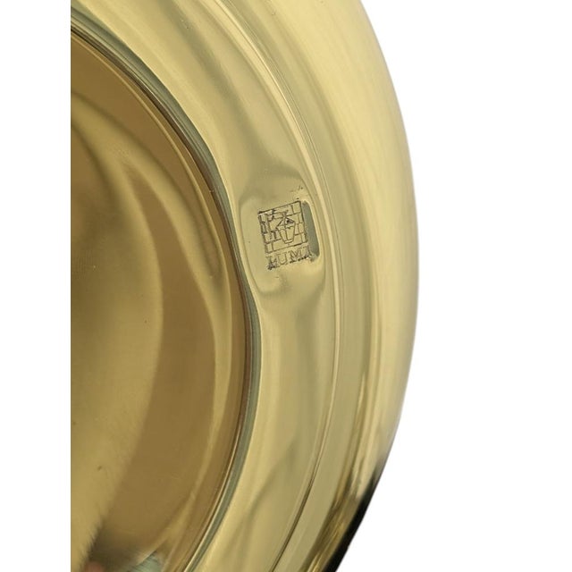 Golden Table Lamp from Lumi, 1970s For Sale - Image 6 of 8