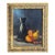 Vintage Still Life Oil Painting Signed Ferri For Sale