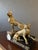 Art Deco Antique Marble & Bronze Mantle Clock in the Style of Louis-Albert Carvin For Sale - Image 3 of 18