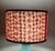 Mid-Century Table Lamp with Porcelain Base, Floral Motif and a Fabric Flower Shade, 1960s For Sale - Image 6 of 9