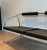 Chrome Chrome Metal and Black Rubber Design/one Sofa Signature System. French Work. For Sale - Image 8 of 11