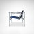 LC1 Blue and Black Ponyskin Armchair by Le Corbusier for Cassina, 1990s For Sale - Image 13 of 13