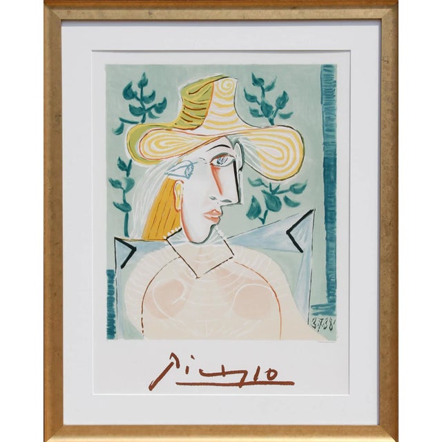 Femme a la Collerette Pablo Picasso Year: of Original: 1938 | Year Printed: 1979-1982 Medium: Lithograph Edition: 1000...