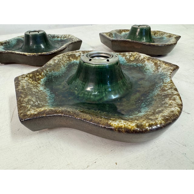 Ceramic German Ceramic Wall Light Sconce from Hustadt Leuchten, 1960s For Sale - Image 7 of 12