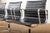 Metal Swivel Chair EA 104 in Chrome-Plated Aluminum and Black Leather Upholstery by Ray and Charles Eames for Vitra, 1958 For Sale - Image 7 of 18