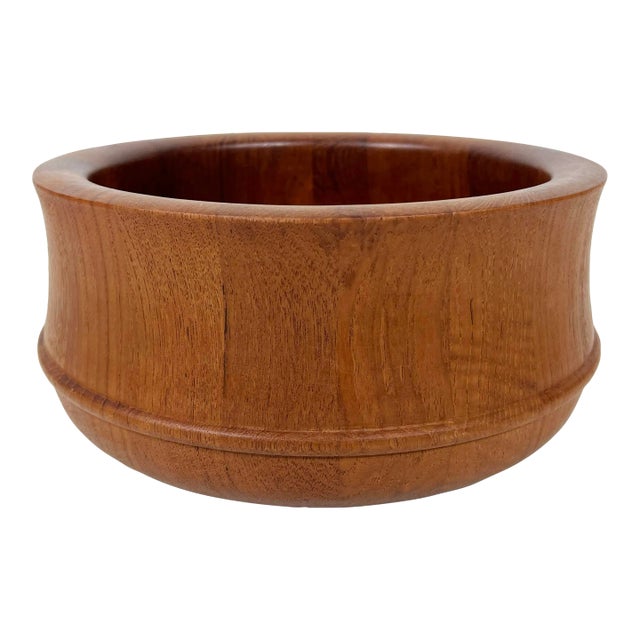Large Danish Teak Bowl by Richard Nissen For Sale