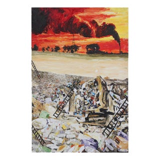 Marco Evaristti, Composition, 2022, Acrylic on Canvas For Sale