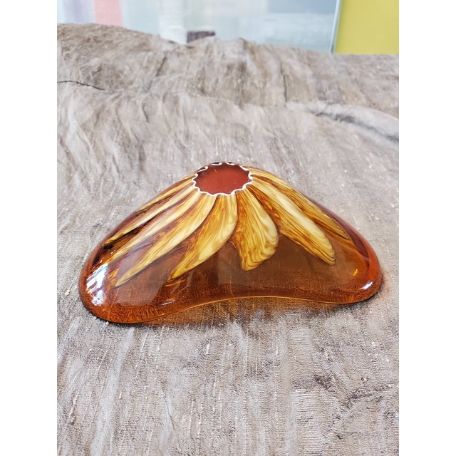 Mid-Century Modern Mid Century Modern Murano Style Art Glass Centerpiece For Sale - Image 3 of 8