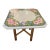 Vintage Italian Floral Concrete Table Top Only For Sale