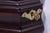 1990s Virginia Metalcrafters Mahogany Octogonal Tea Caddy For Sale - Image 5 of 13