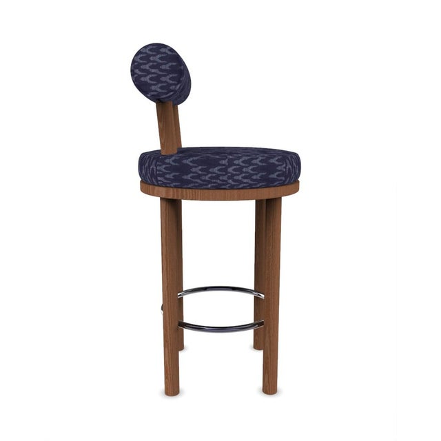 Contemporary modern moca bar chair in fabric by studio rig for collector studio a chair that mixes both modern and...