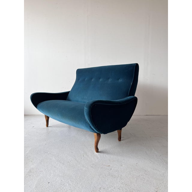Mid-Century Scandinavian Double Sofa, Norway, 1950s For Sale - Image 11 of 11