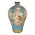 Vintage Chinese Turquoise Famille Rose "Pheasant" Faceted Vase With c.t. Loo Provenance, 1956 For Sale