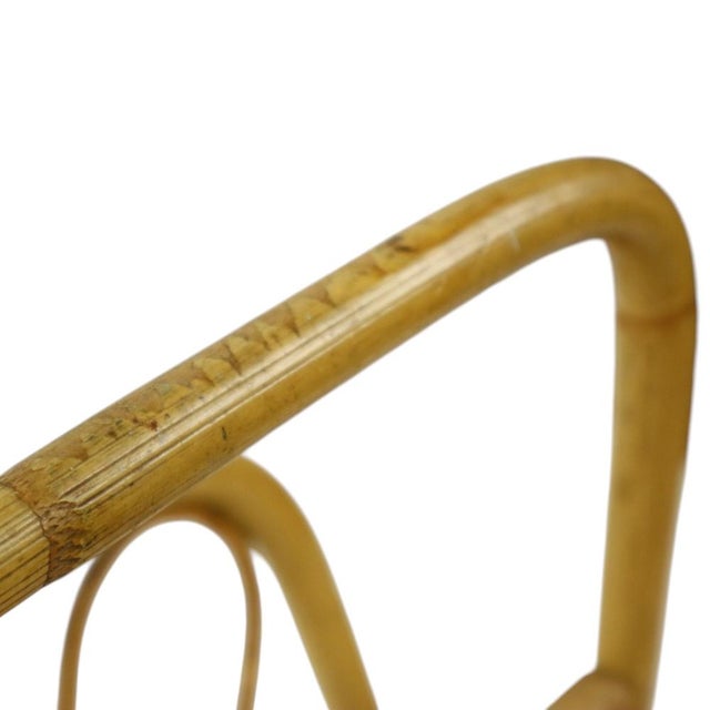Boho French Rattan Magazine Rack, 1960s For Sale - Image 15 of 17