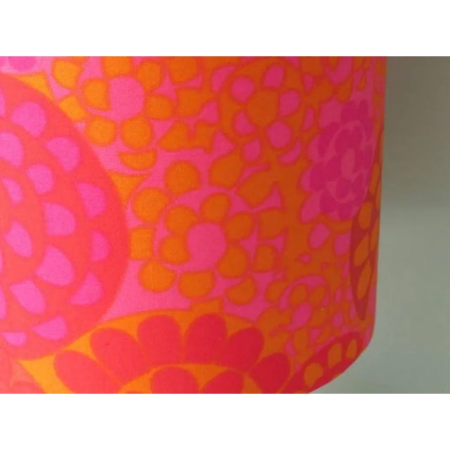 Mid-Century Ceramic Table Lamp with New Custom Lampshade For Sale - Image 6 of 9
