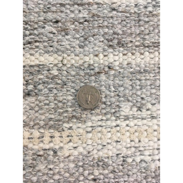 Hand Knotted Modern Wool Rug. 07'11" X 09'09" For Sale - Image 4 of 4