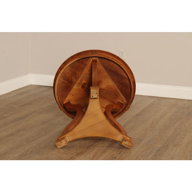 Ethan Allen 'Legacy' Collection Round Top Side Table For Sale - Image 15 of 18