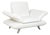 Cream Leather Rossini Armchair with Manual Function from Koinor For Sale