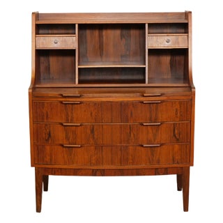 Vintage Secretaire in Rosewood, 1960s For Sale