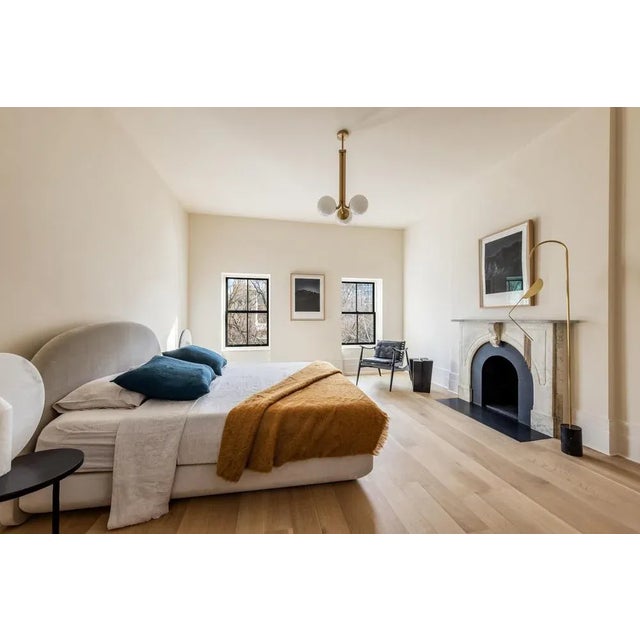 Not Yet Made - Made To Order Tubular Md Brass Pendant Light by Schwung For Sale - Image 5 of 7