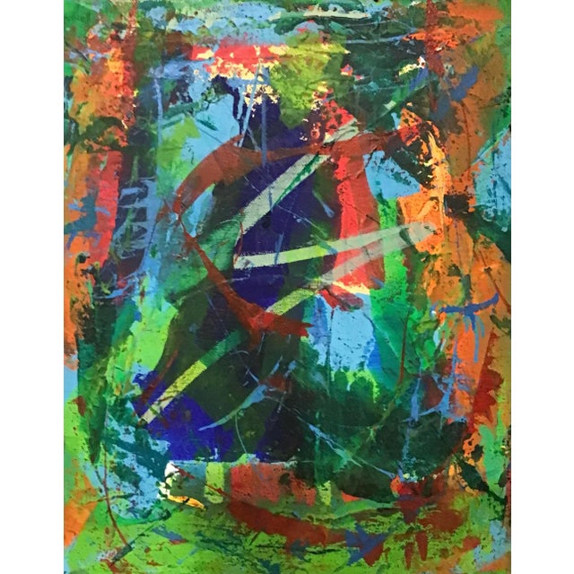 “AS021824” Original Abstract Painting on Stretched Canvas by Stephen Stilgenbauer For Sale